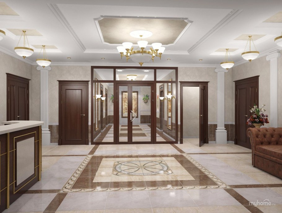 Входная группа элитных ЖК