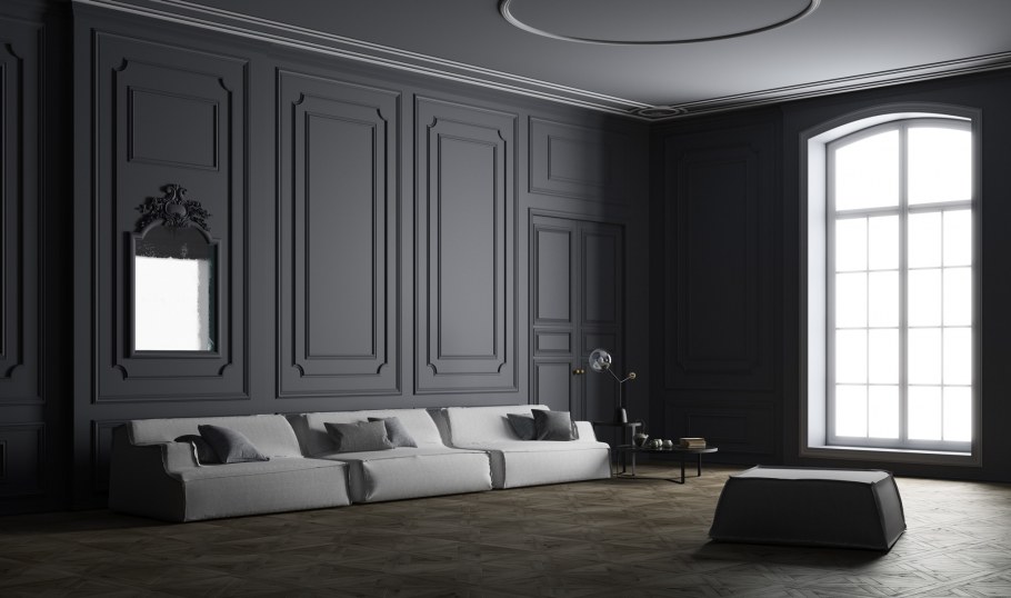 Панели буазери 3d Max