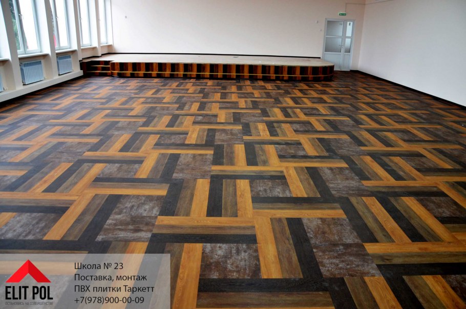 Кварцвиниловая плитка на потолок