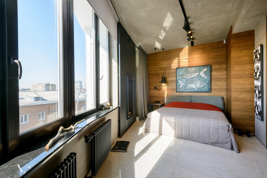 Дизайн треугольной гостиной