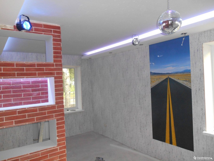 Отделочные работы в ТЦ новом