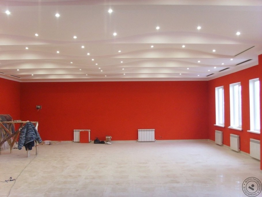 Истра отделка и покраска потолка