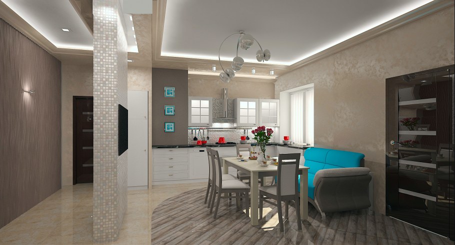 Евроремонт однокомнатной квартиры