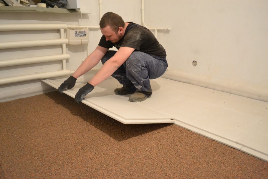 Кнауф суперпол керамзит