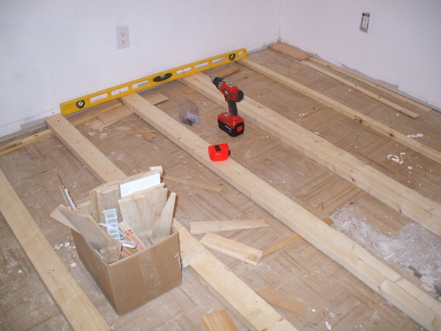 Укладка деревянных полов