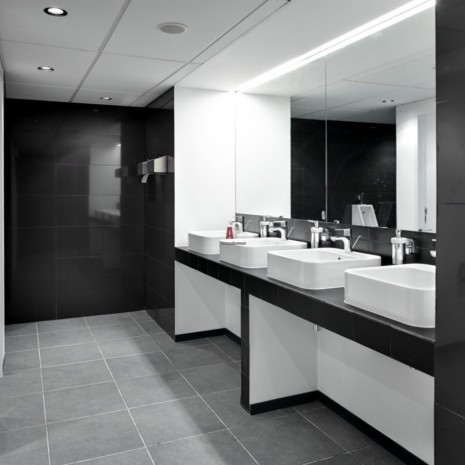 Общественный туалет интерьер