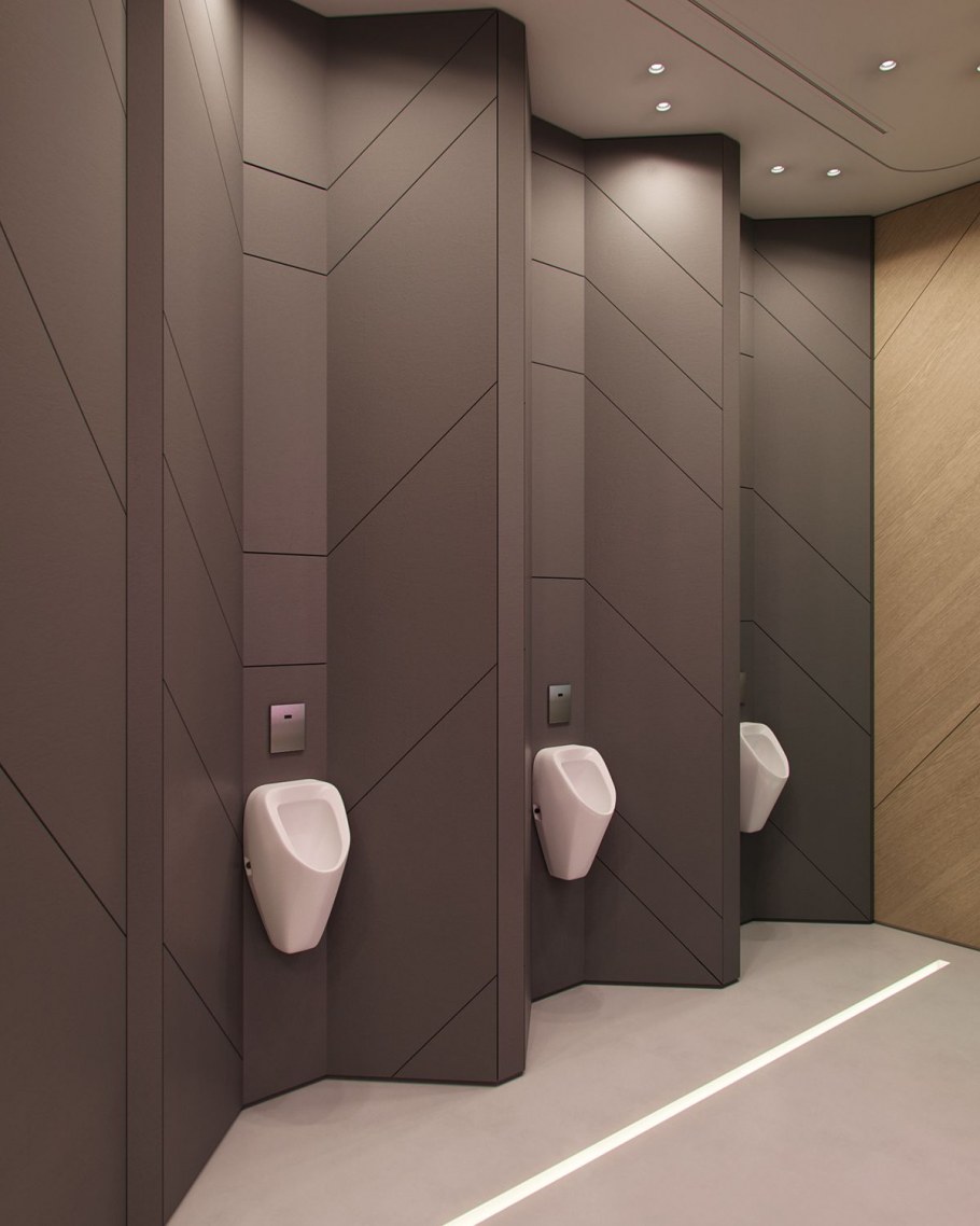 Дизайнерские общественные туалеты