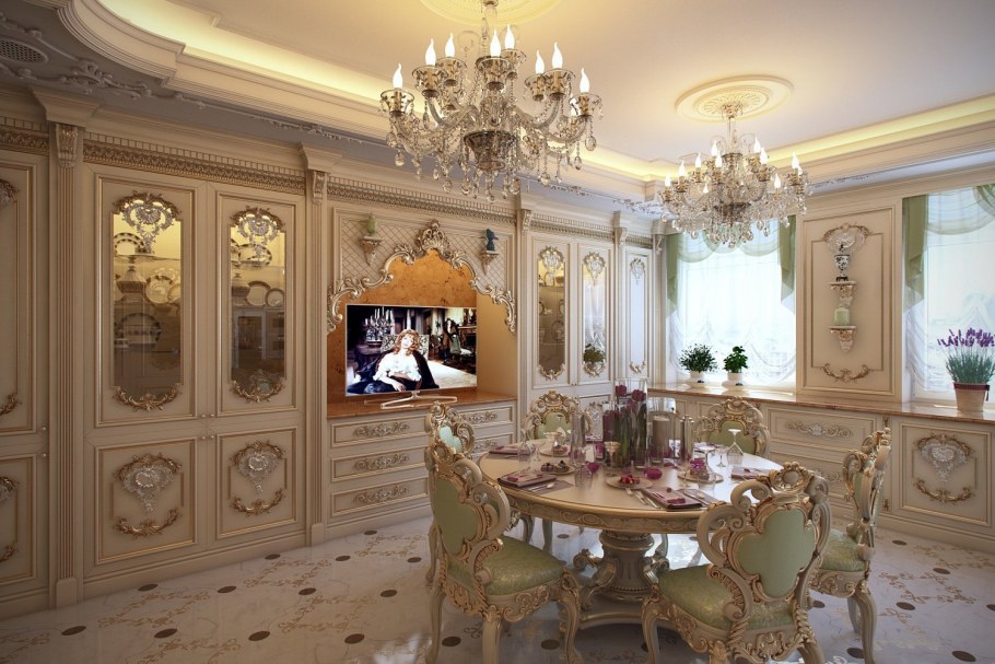 Кухня рококо Барокко