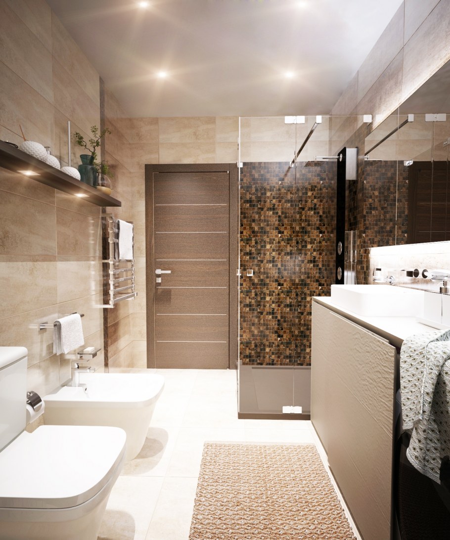 Проекты ванных комнат