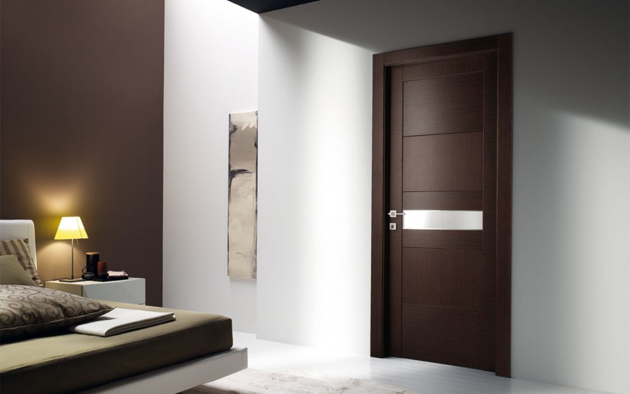 Двери цвета Venge в интерьере