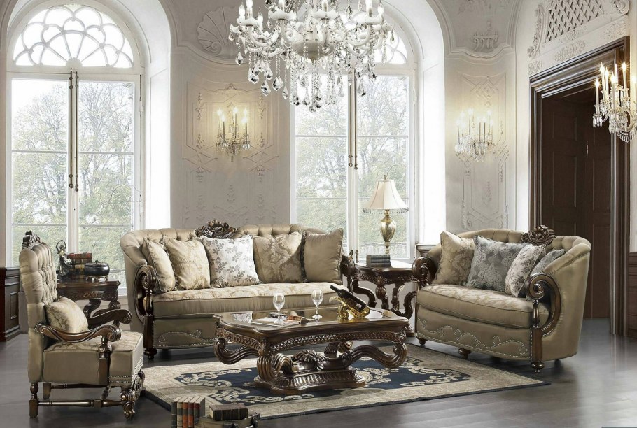 Классическая элегантная гостиная