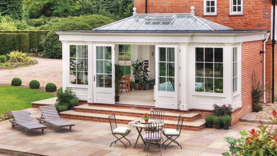 Круглая пристройка к дому