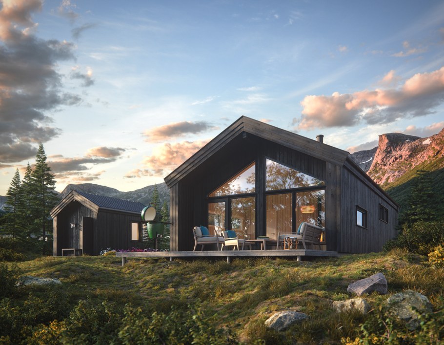 Современный норвежский дом