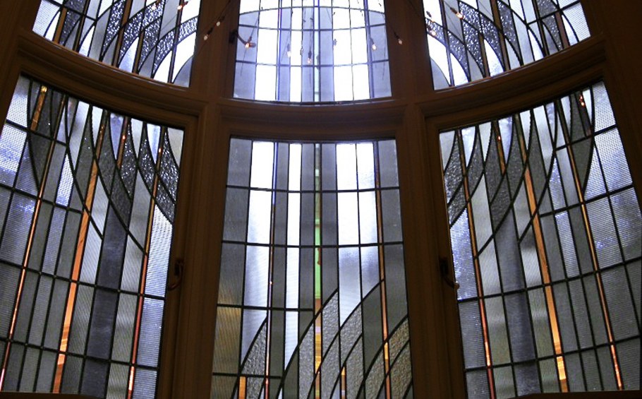 Стеклянный купол ар деко