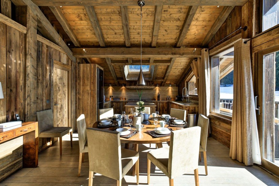 Веранда в альпийском стиле