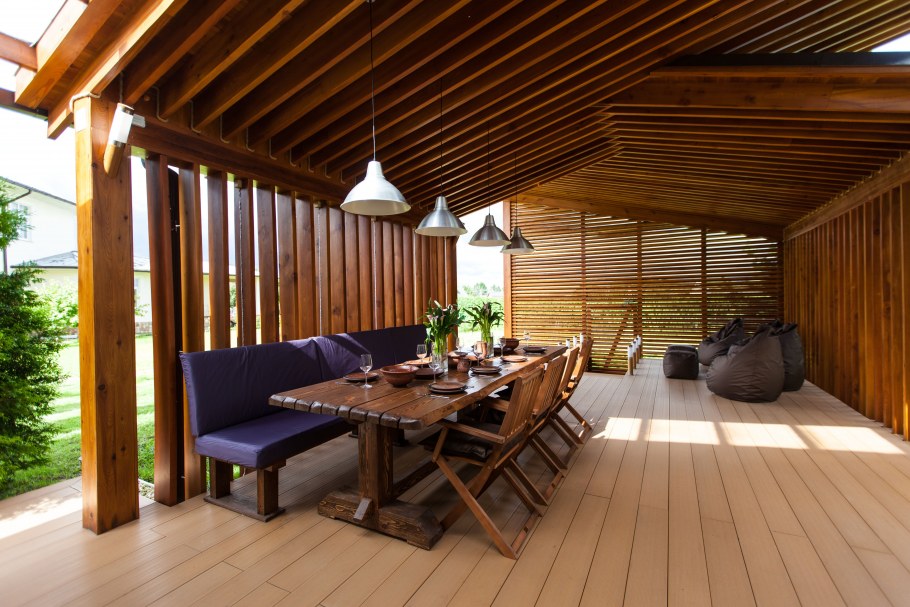 Беседка Шале Сокольский док