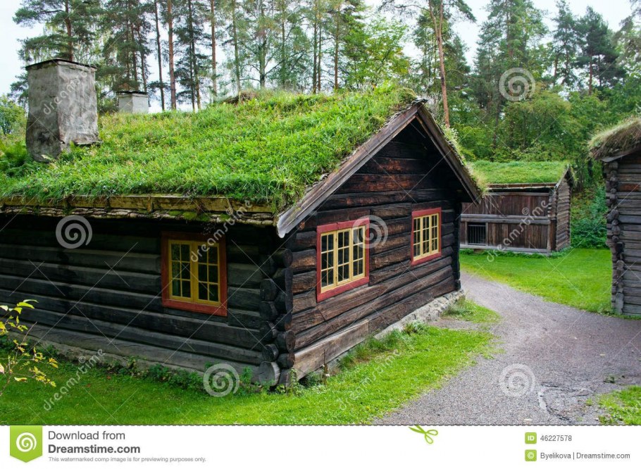 Торфяные домики Норвегии