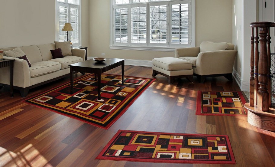 Маленькие ковры в интерьере