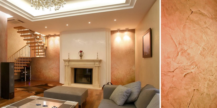 Штукатурка венецианка в коридор