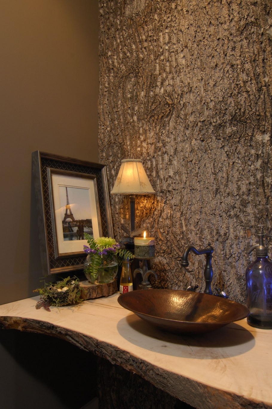 Венецианская штукатурка короед