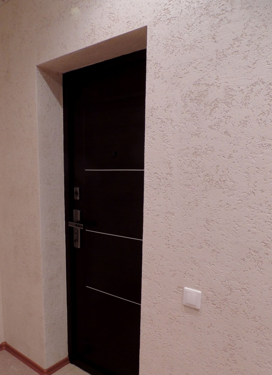 Декоративная фасадная штукатурка (Тип "короед").