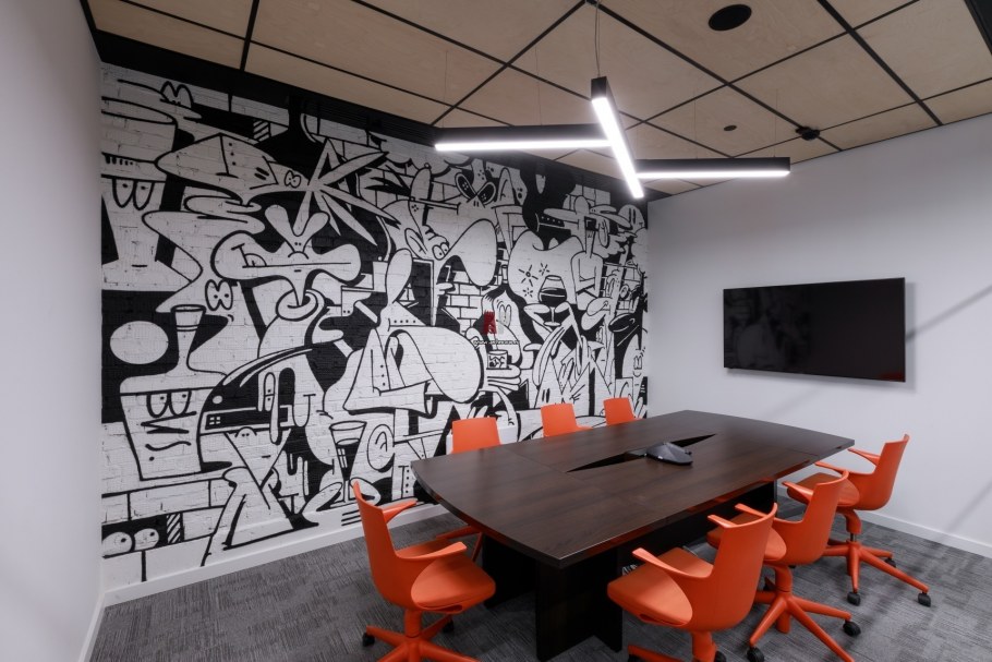 Роспись стен в офисе