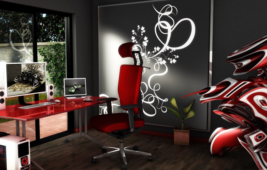 Креативный рабочий стол