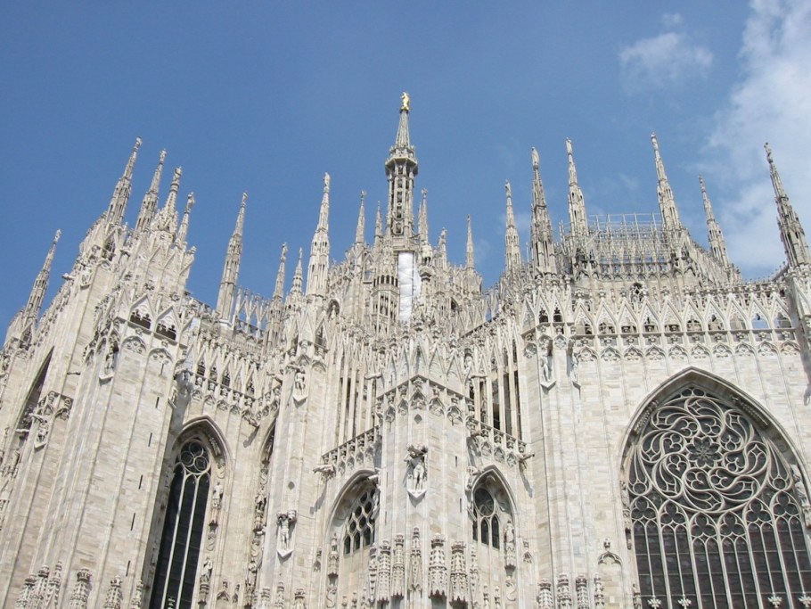 Готика в архитектуре собор Дуомо Милан