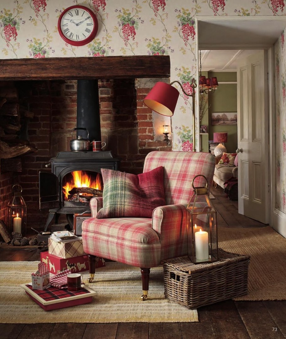 Стиль интерьера Лаура Эшли