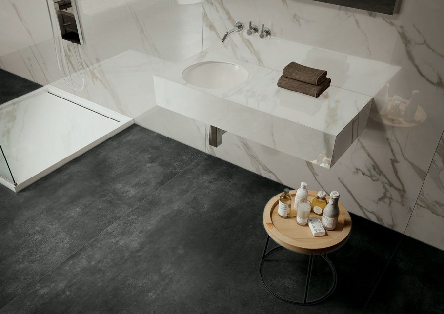 Calacatta Extra белый кг 59.5 59.5 н90500 глянец рект terragres