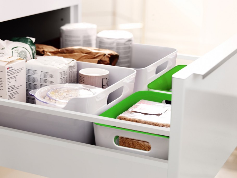 Variera ВАРЬЕРА выдвижной контейнер, белый