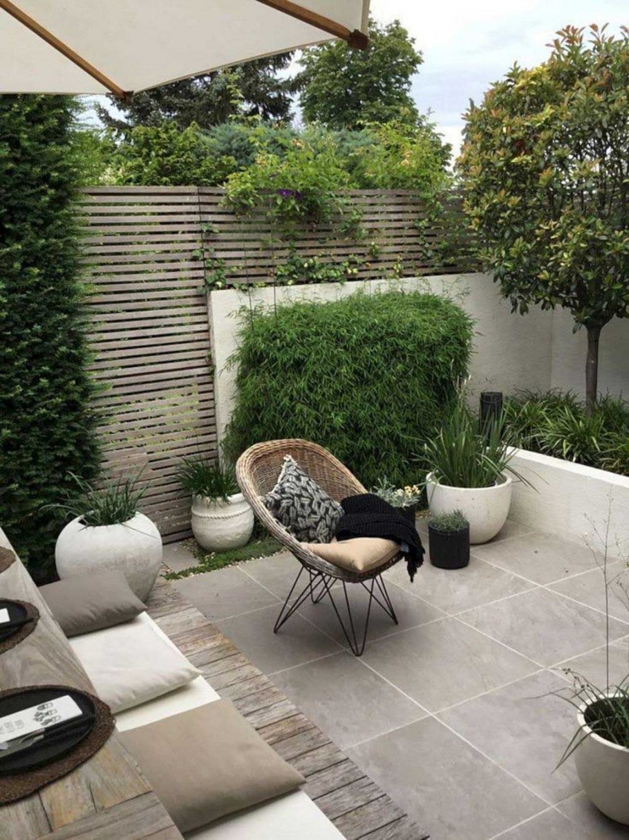 Ландшафт маленького двора