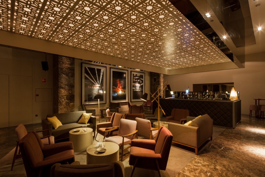 Интерьер Восточный лаунж ресторан