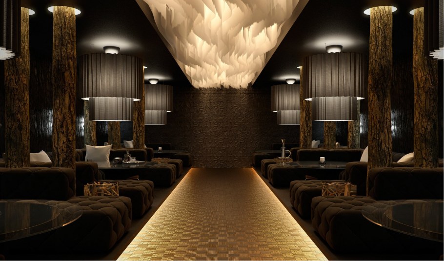 Кафе в стиле лаунж