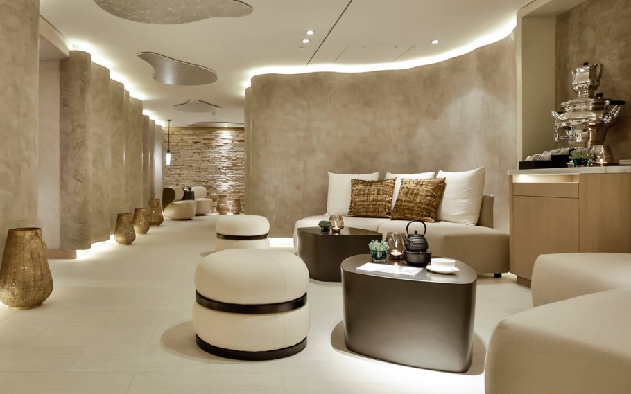 Интерьер спа салона лаунж