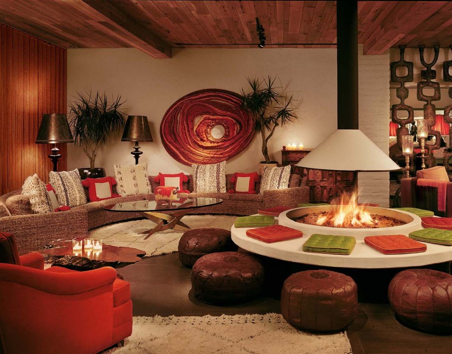 Гостиная в стиле чилаут