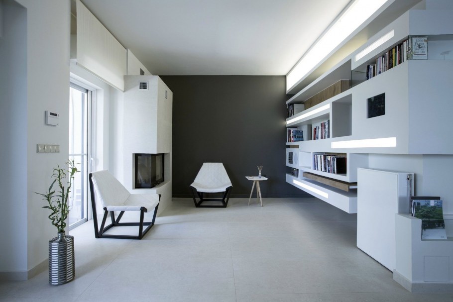 Перегородка в стиле конструктивизм