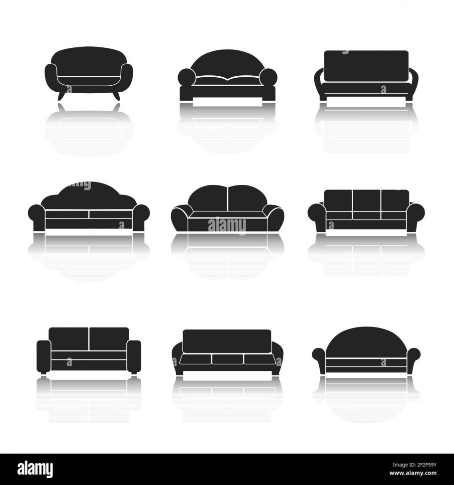 Мягкая мебель иконка