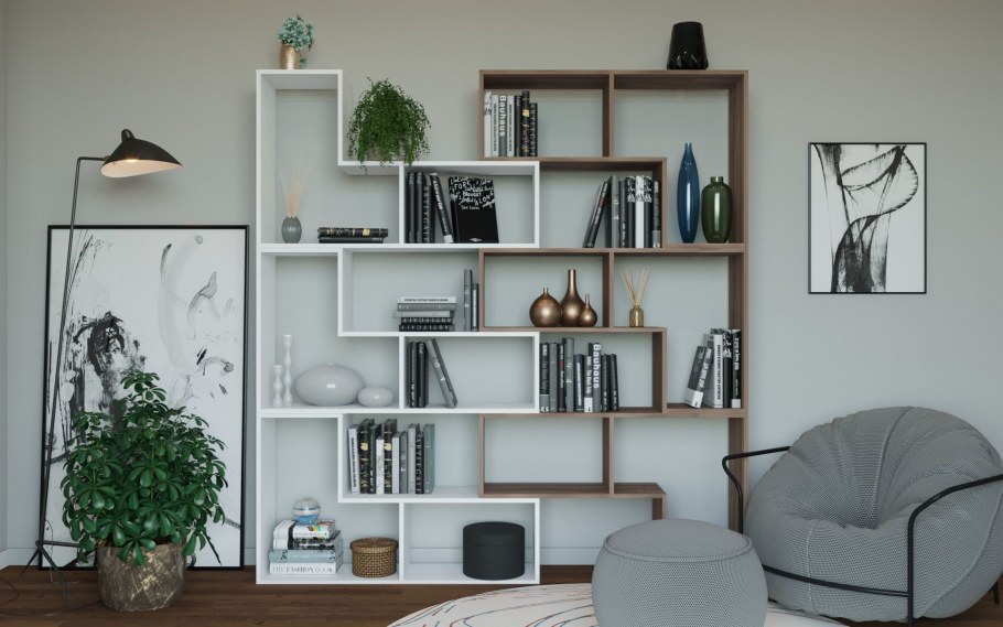 Японская интерьер с кругами