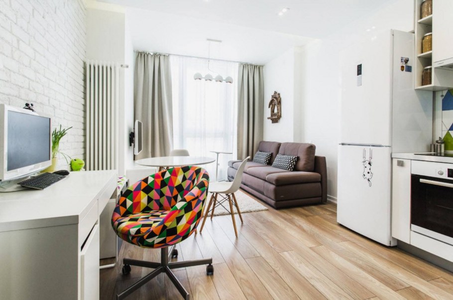 Дизайн маленькой однушки