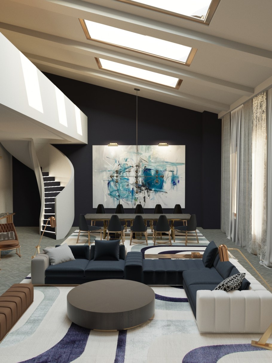 ЖК дом на Трубецкой интерьер