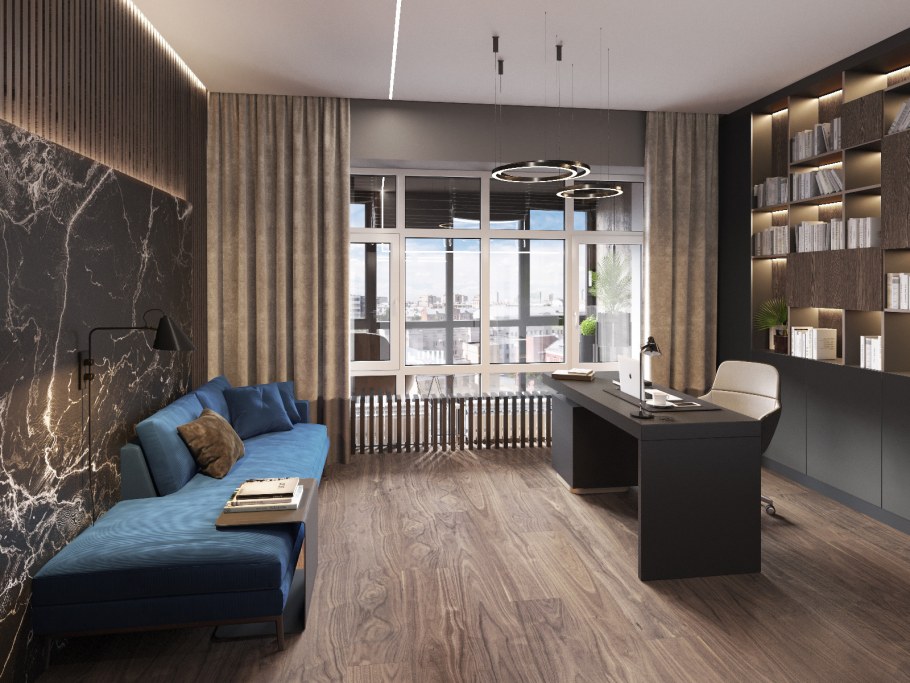 Спальня лофт Минимализм