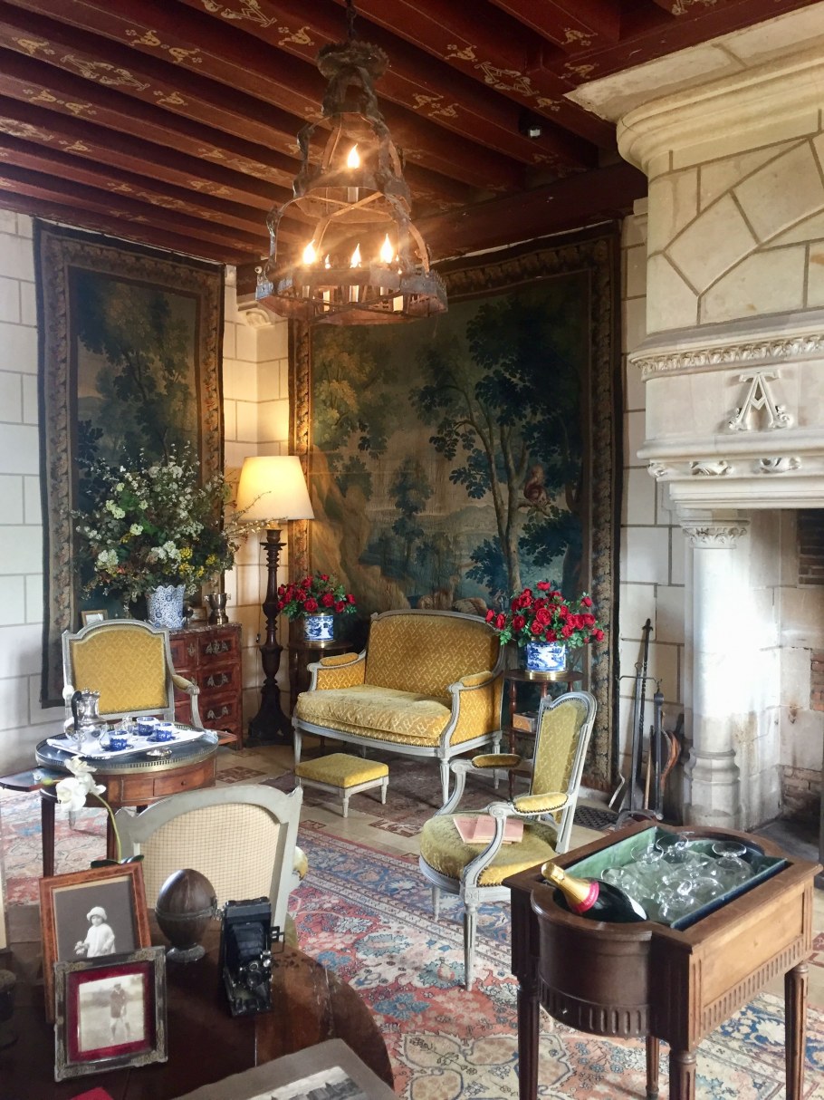 Шато-де-Феррье интерьер