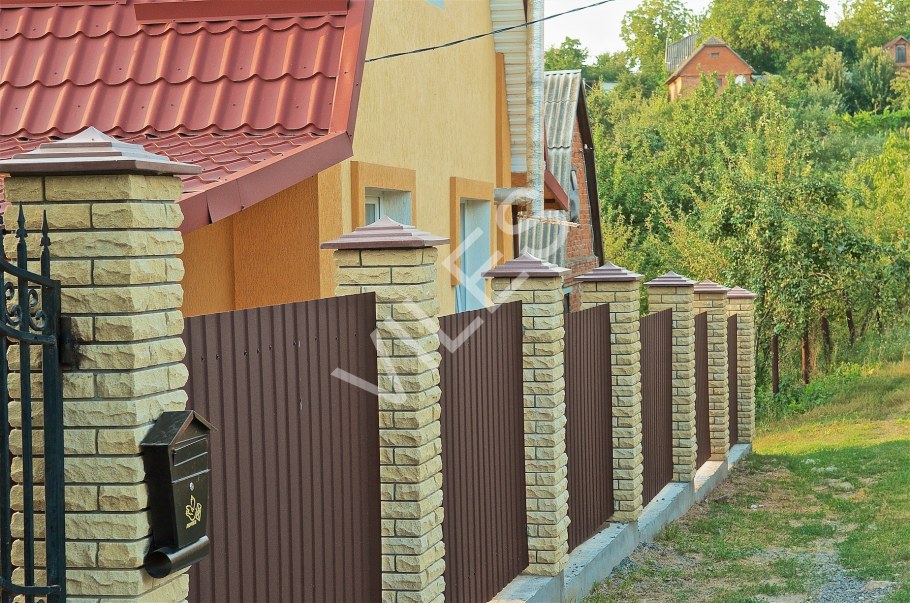 Столбы для забора из фагота