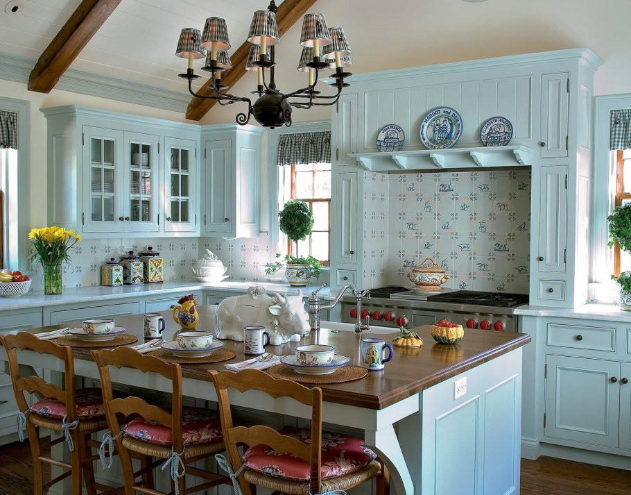 Кухня в стиле фармхаус Кантри