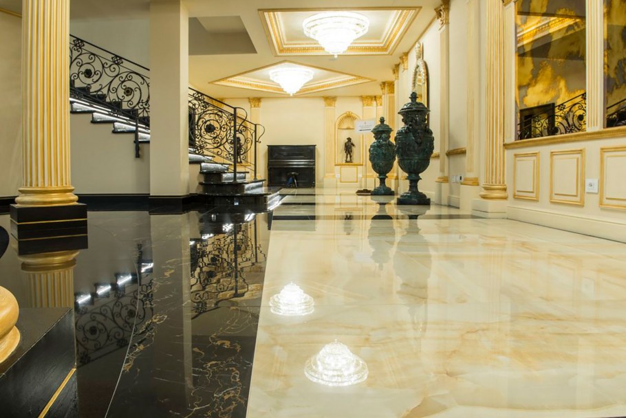 Италон Статуарио в интерьере