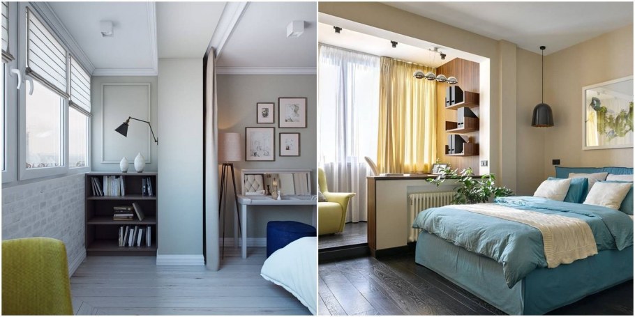 Спальня на балконе