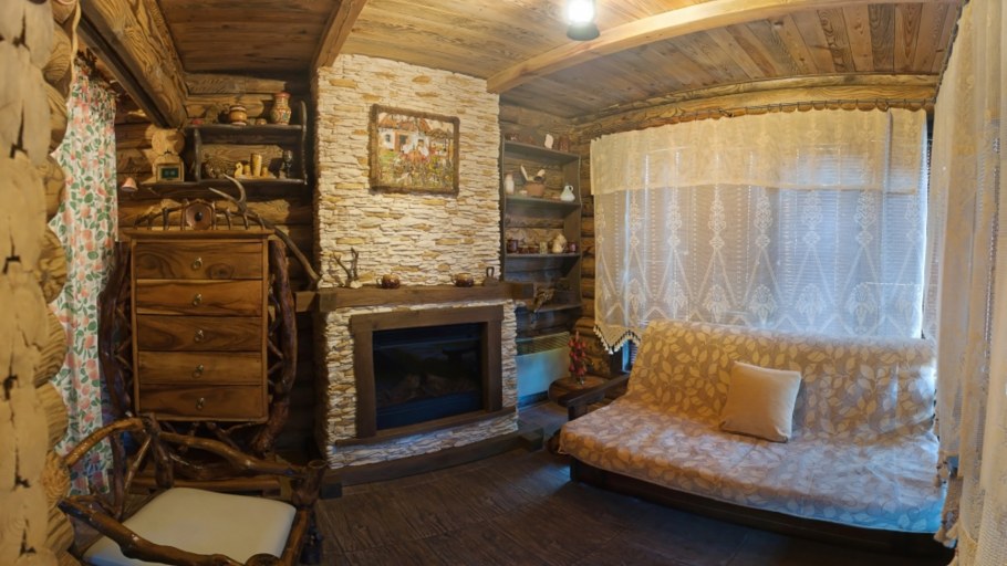 Баня домик внутри