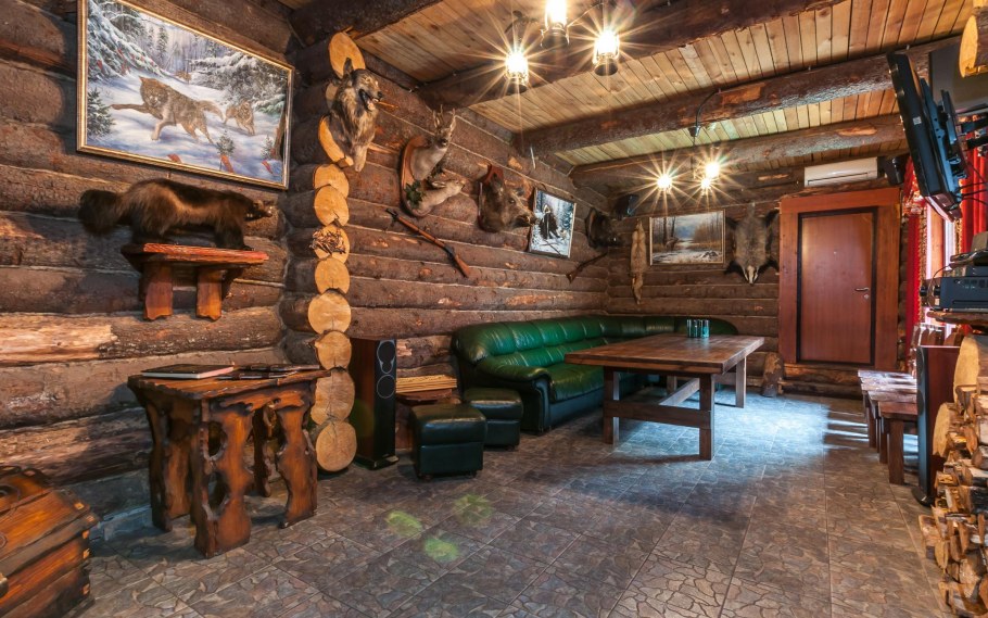 Охотничий сруб Таежные бани