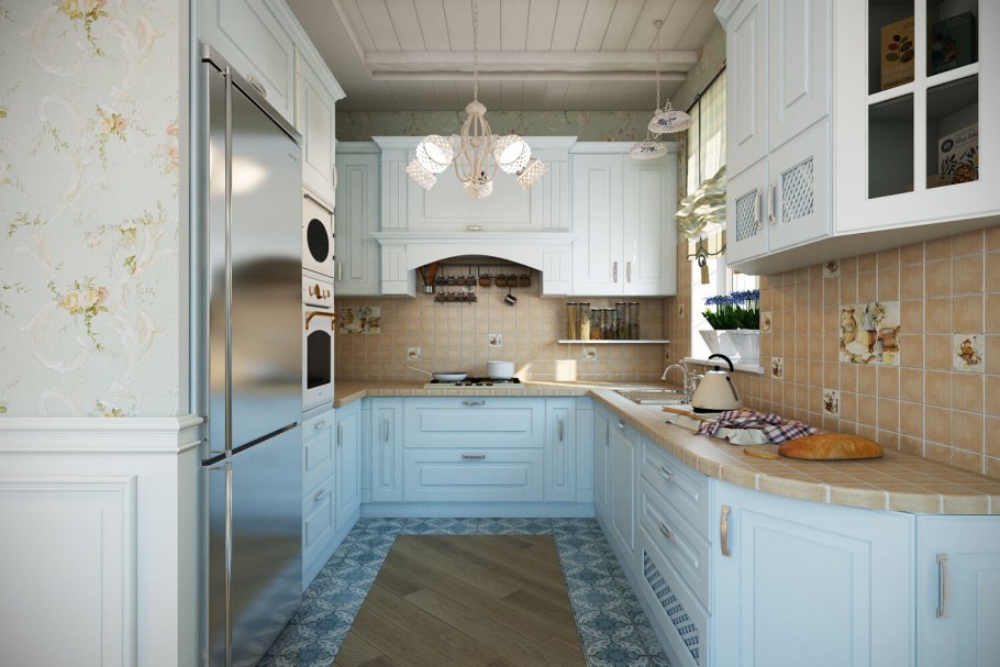 Кухня Прованс белая